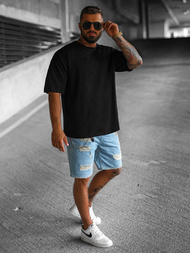 Pánske Tričko Čierne OZONEE O/3430