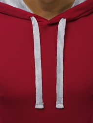 Pánske Tričko Bordové OZONEE O/1273Z