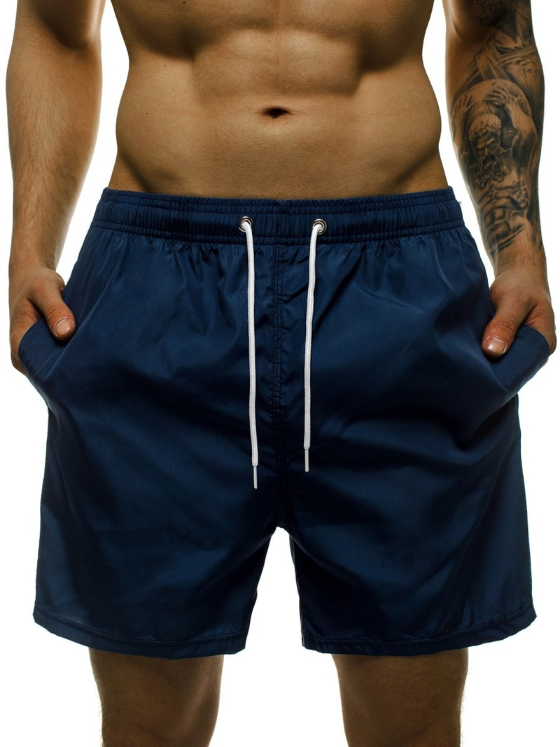 Pánske kúpacie šortky Námornícke Modré OZONEE ST019-3