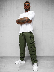 Pánske Nohavice Khaki OZONEE O/PS5528