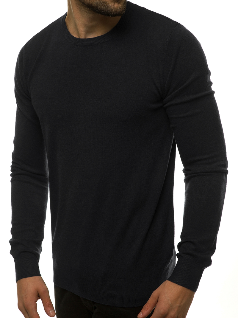 Pánsky sveter Čierny OZONEE TMK/YY01/1