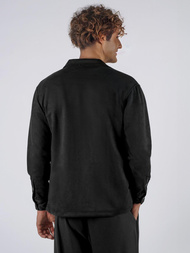 Pánska Košeľa Čierna OZONEE O/GOM23039