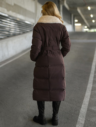 Dámska Bunda Čokoláda OZONEE JS/16M9168/158