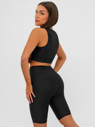 Dámska športová podprsenka čierna OZONEE JS/17K596/3