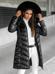 Dámska bunda čierna OZONEE JS/16M9100/392Z