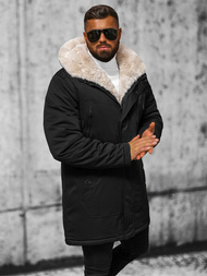 Pánska Zimná Bunda Čierna OZONEE JS/22M315/392