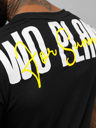 Pánske Tričko Čierne OZONEE O/T1277/3