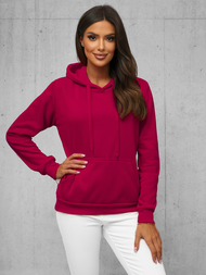 Dámska Mikina Bordová OZONEE JS/W02Z