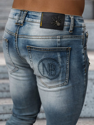 Pánske rifle modré OZONEE NB/MP0094BSZ