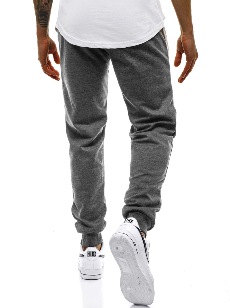 Pánske tepláky grafitové OZONEE JS/JZ11018