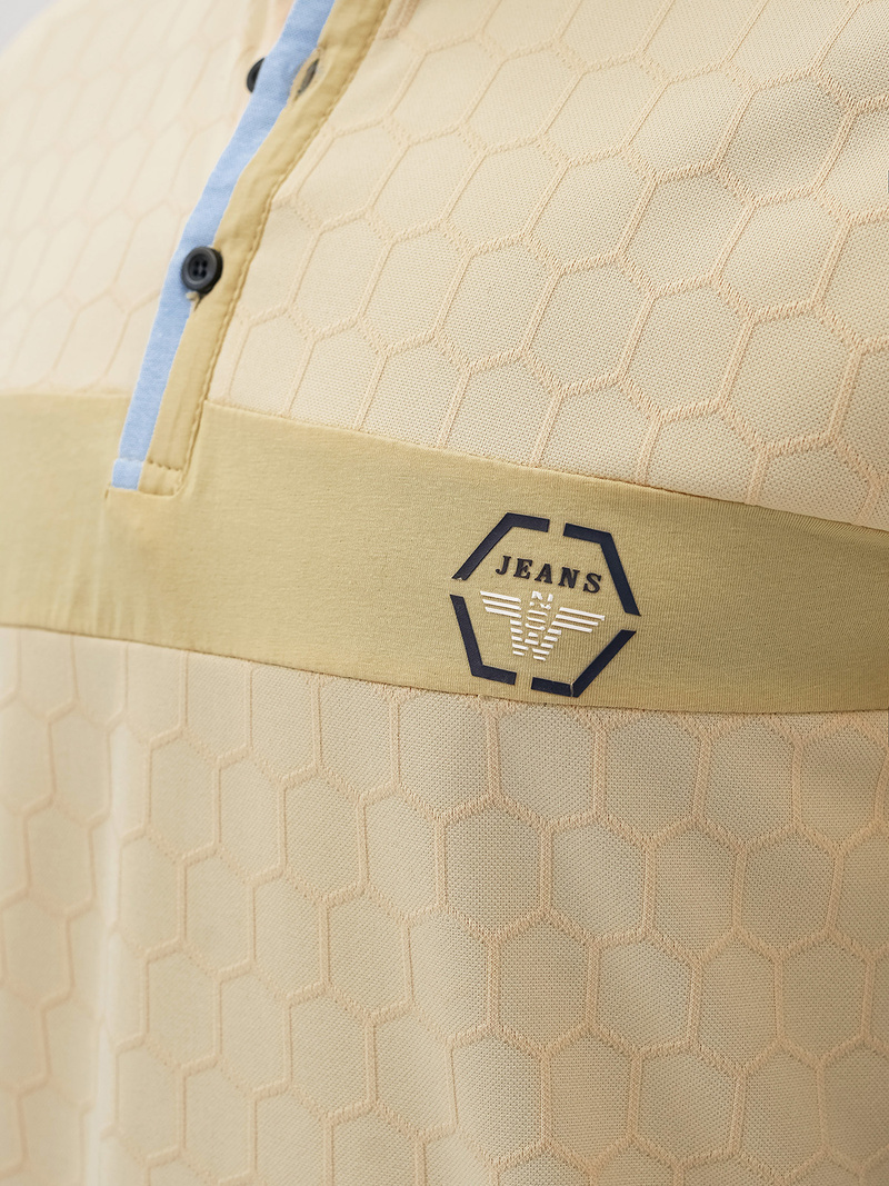 Pánska polokošeľa béžová OZONEE O/QQ922