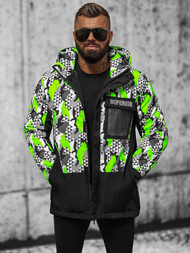 Pánska Bunda Maskáčovo-Zelená OZONEE JS/M36/406