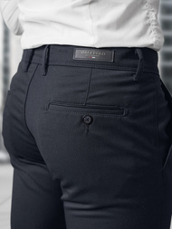 Pánske Chino Nohavice Námornícke Modré OZONEE V/5100