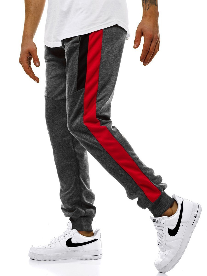 Pánske tepláky Grafitové OZONEE JS/JZ11023