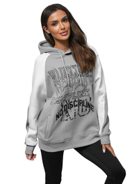 Mikina Sivé OZONEE O/SWE23037Z