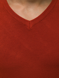 Pánsky sveter Tmavý-Camel OZONEE TMK/YY03/10