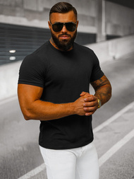 Pánske Tričko Čierne OZONEE JS/712005Z