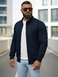 Pánska Mikina Námornícka modrá OZONEE JS/2002