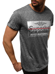 Pánske Tričko Čierne OZONEE JS/KS2056