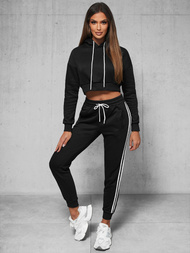 Dámska dvojdielna tepláková súprava Čierny OZONEE JS/8C67/3