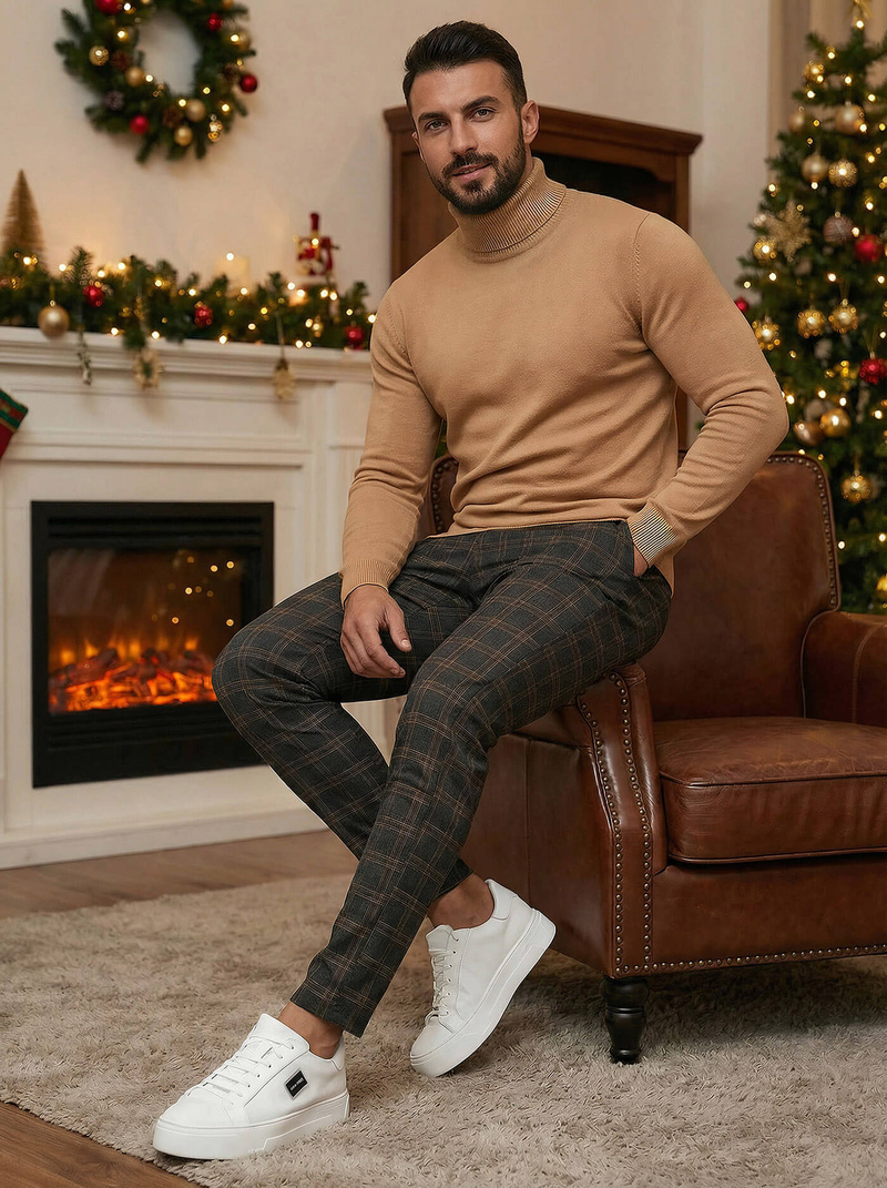 Pánske chino nohavice grafitové OZONEE DJ/5632Z