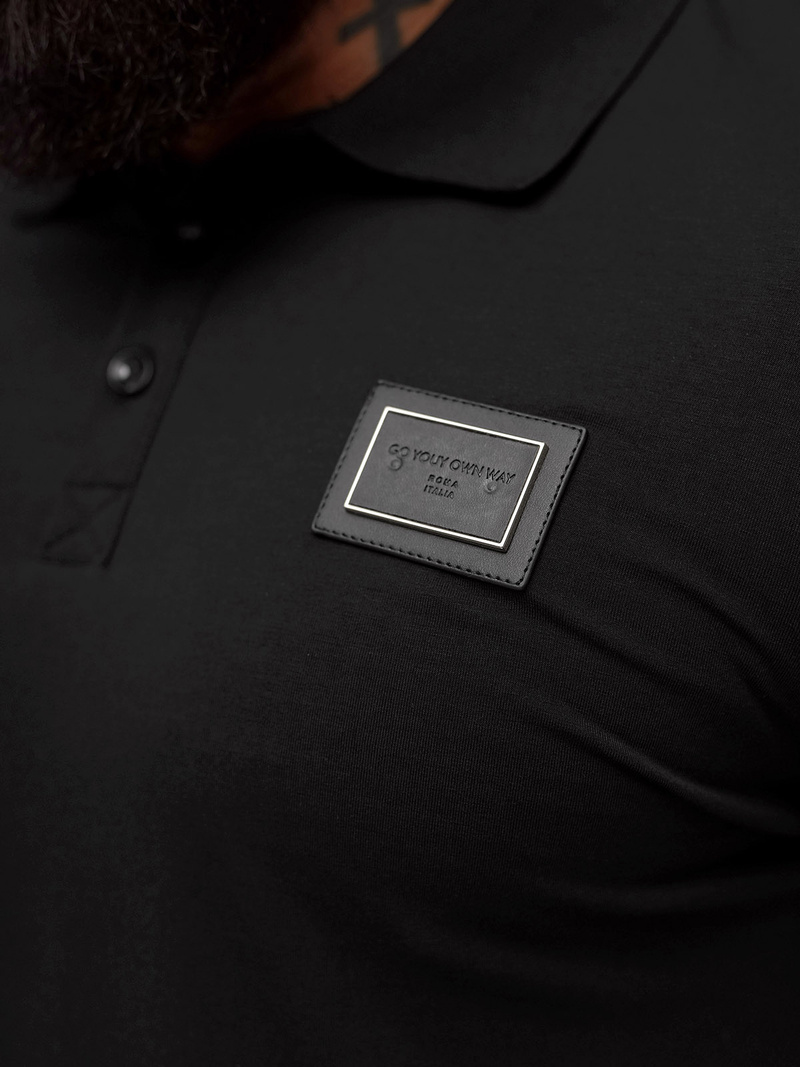 Pánska Polokošeľa Čierné OZONEE NB/MT3124