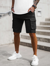 Pánske Chino Kraťasy Čierne OZONEE T/XX160086/1
