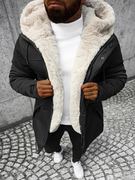 Pánska Zimná Bunda Čierna OZONEE JS/22M38/392