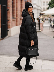 Dámska bunda čierna OZONEE JS/5M3163/392Z