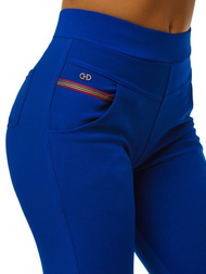 Dámske legíny modré OZONEE JS/1040/B9