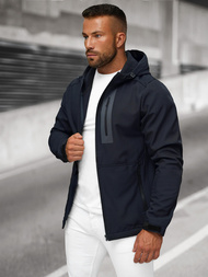 Pánska softshellová bunda námornícka modrá OZONEE JS/27B6513/25