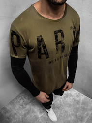 Pánsky nátielník zelený OZONEE O/1292Z