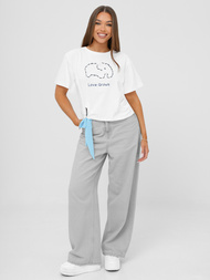 Dámske Tričko Bielo-Modré OZONEE JS/RJ77247