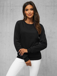 Dámska Mikina Čierna OZONEE JS/W01Z