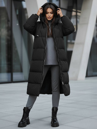 Dámska bunda čierna OZONEE JS/5M3163/392Z