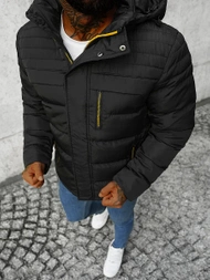 Pánska Bunda Čierna OZONEE JS/M806/392