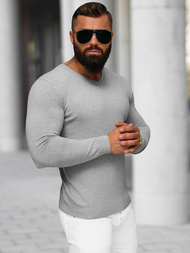 Pánsky Sveter Sivý OZONEE NB/MMB601/2Z