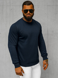 Pánska Mikina Námornícka Modrá OZONEE JS/2001-10Z