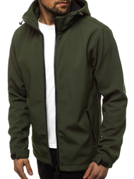 Pánska softshell Bunda zelená OZONEE JS/56008