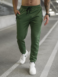 Pánske tepláky khaki OZONEE JS/17K1998/29