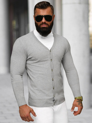 Pánsky Sveter Sivý OZONEE NB/MM6006/2Z