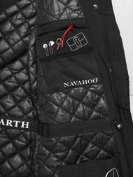 Dámska bunda čierna OZONEE O/W377Z