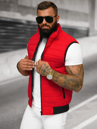 Pánska Vesta Červená OZONEE JS/MY77Z