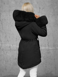 Dámska Zimná Bunda Čierna OZONEE JS/16M9062/392Z