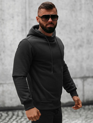 Pánska Mikina Čierna OZONEE O/8B156/3