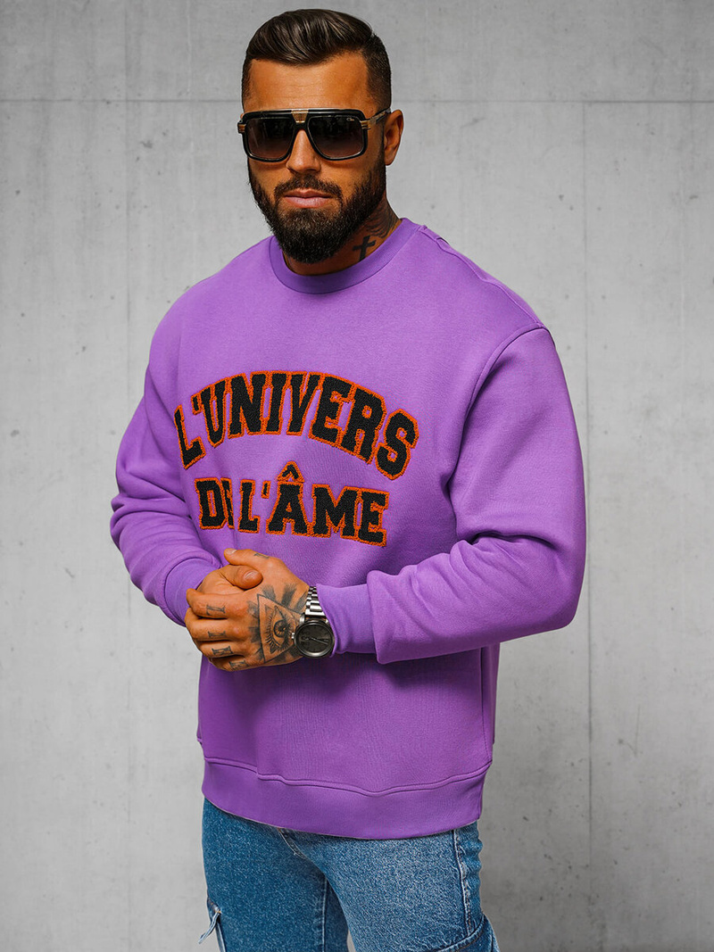 Mikina Fialová OZONEE O/SWE23055