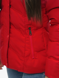 Dámska Zimná Bunda Červená OZONEE JS/M9057/270