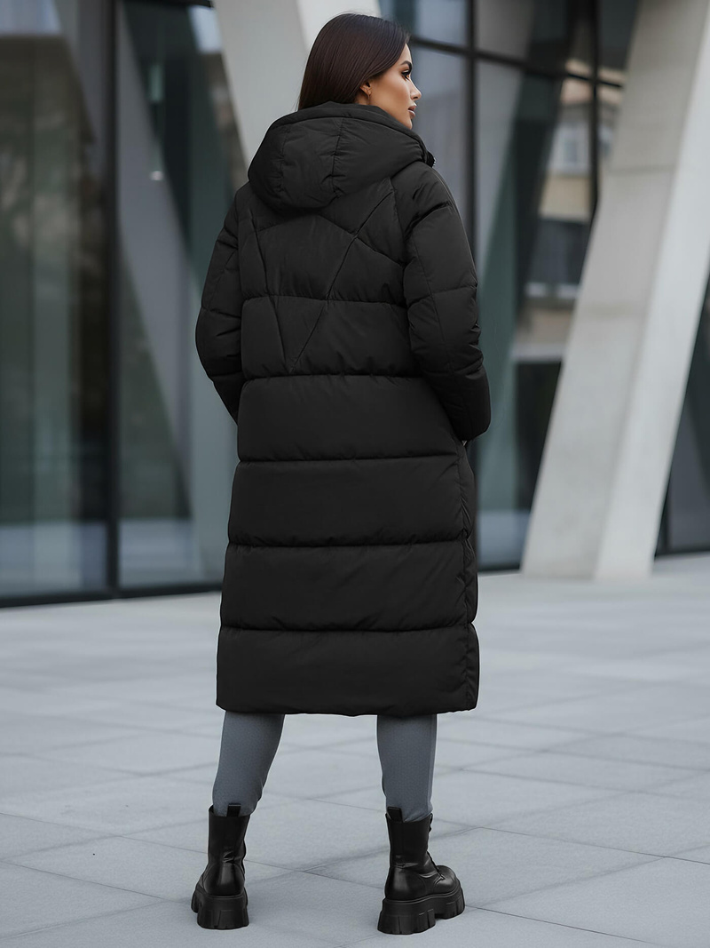 Dámska bunda čierna OZONEE JS/5M3163/392Z