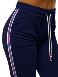 Dámske tepláky Námornícke Modré OZONEE JS/1021/B4