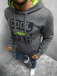 Pánska Mikina grafitová OZONEE JS/Y10027